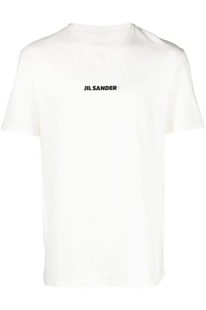 T-shirt in cotone bianco JIL SANDER | J47GC0122J20103102